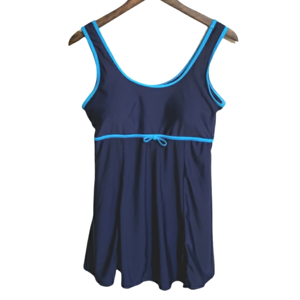 Danify Navy Blue Swimsuit Women's Size 10